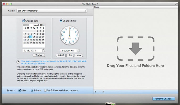 Mac app to change file creation date 2017